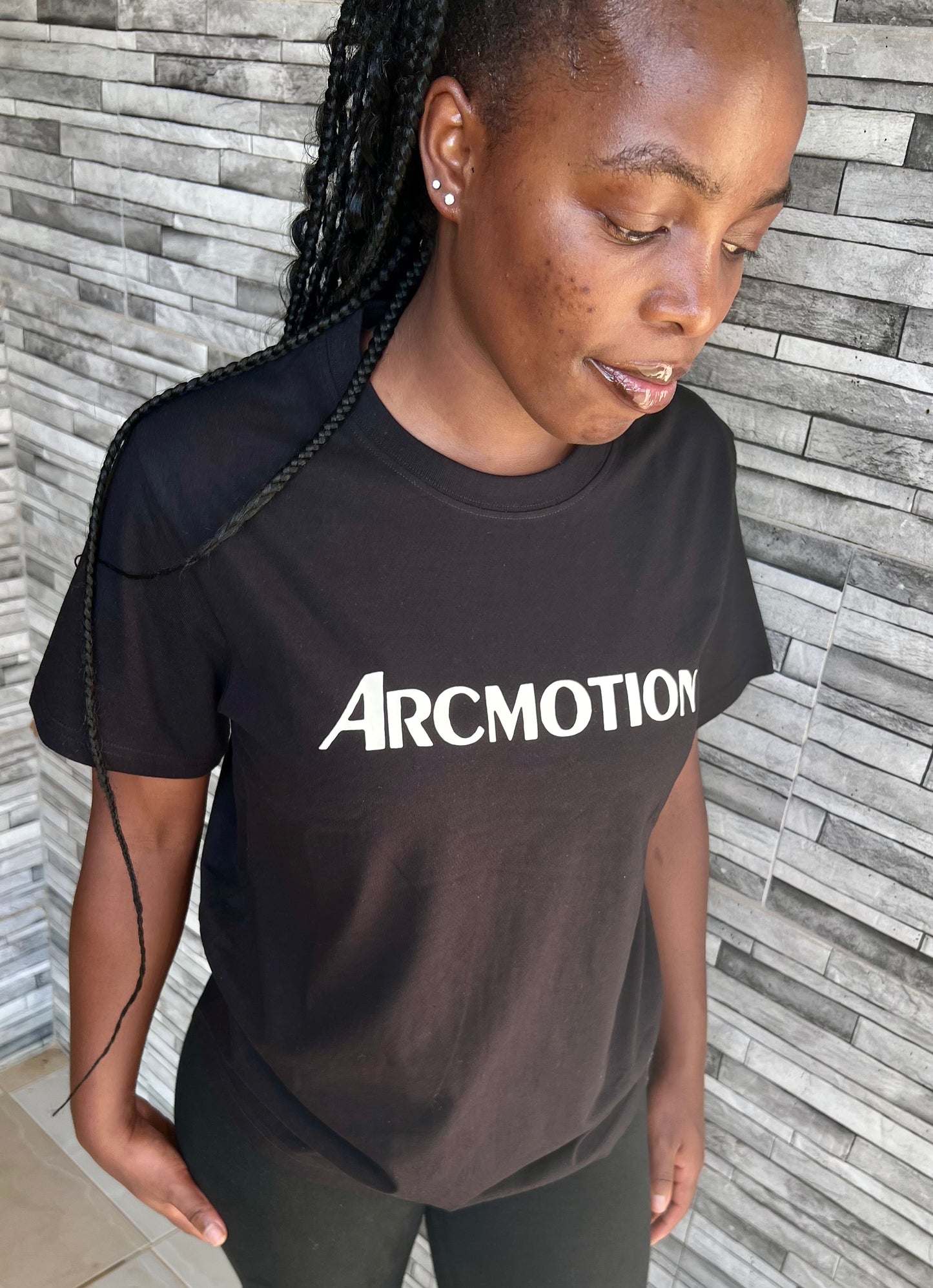 Arcmotion Black T-shirt (Cotton)