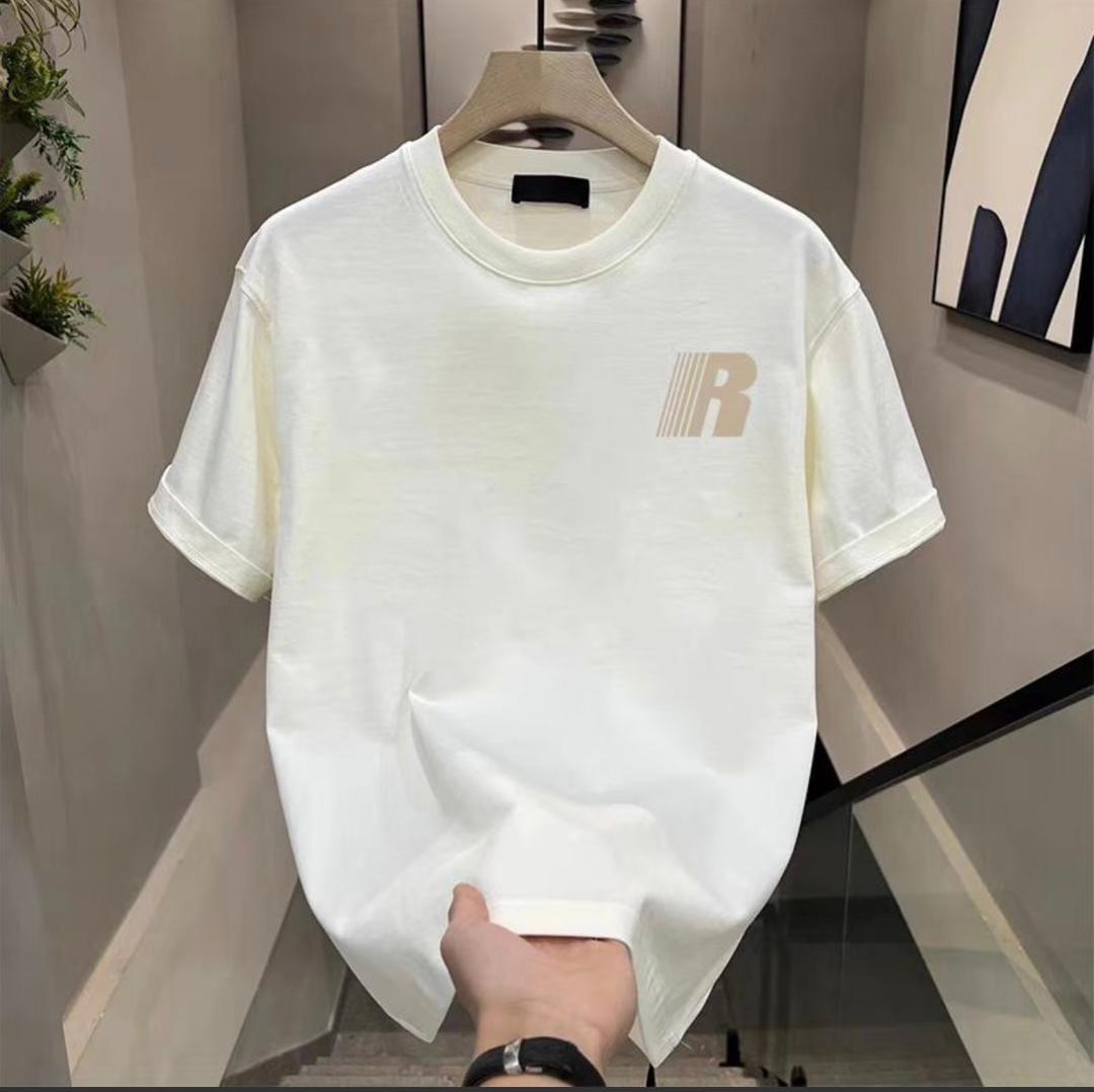 Nike White & Grey T-Shirt (Cotton)