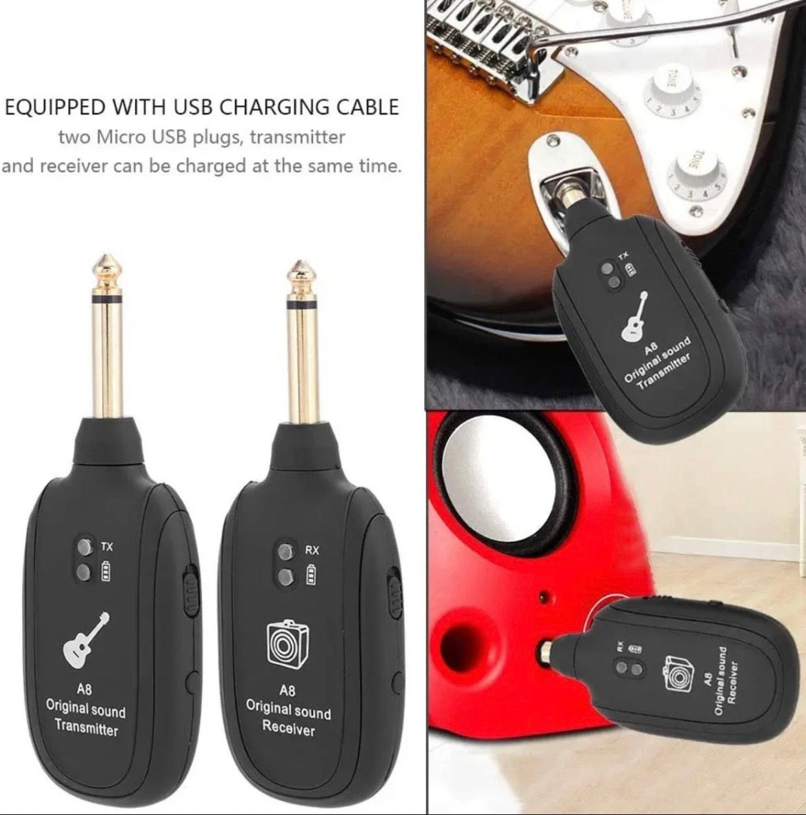 A8 Instrument Wireless Transmitters