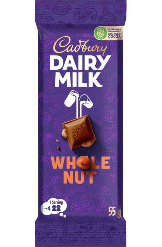 Cadbury Dairy Milk Wholenut 55g