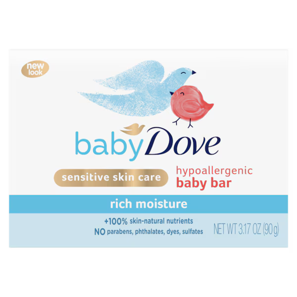 Baby Dove Bath Bar Rich Moisture
