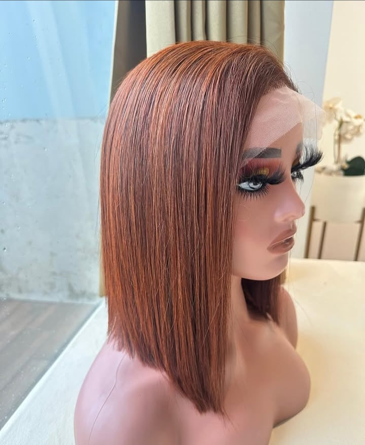 Ginger Bob Wig 10inch