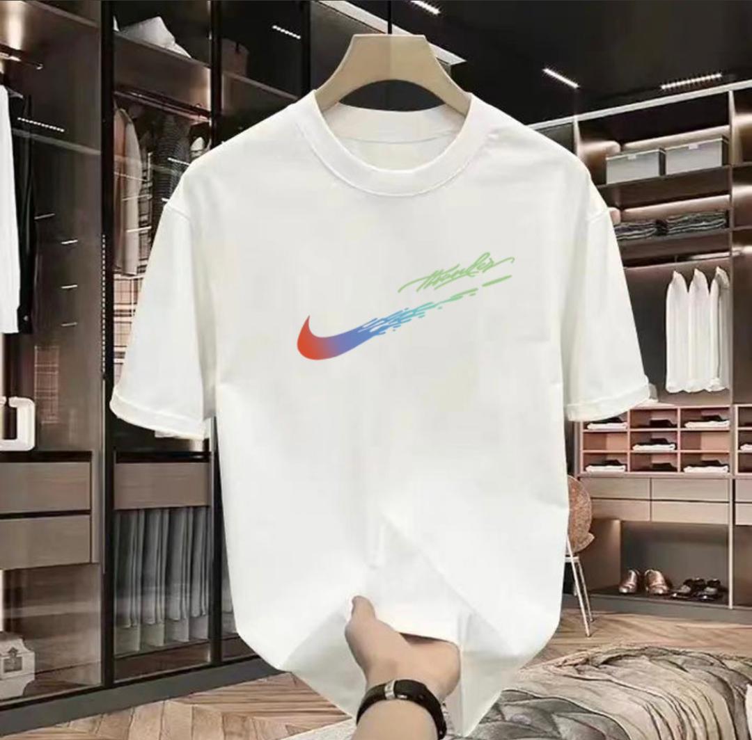 Nike White Thunder T-Shirt (Cotton)