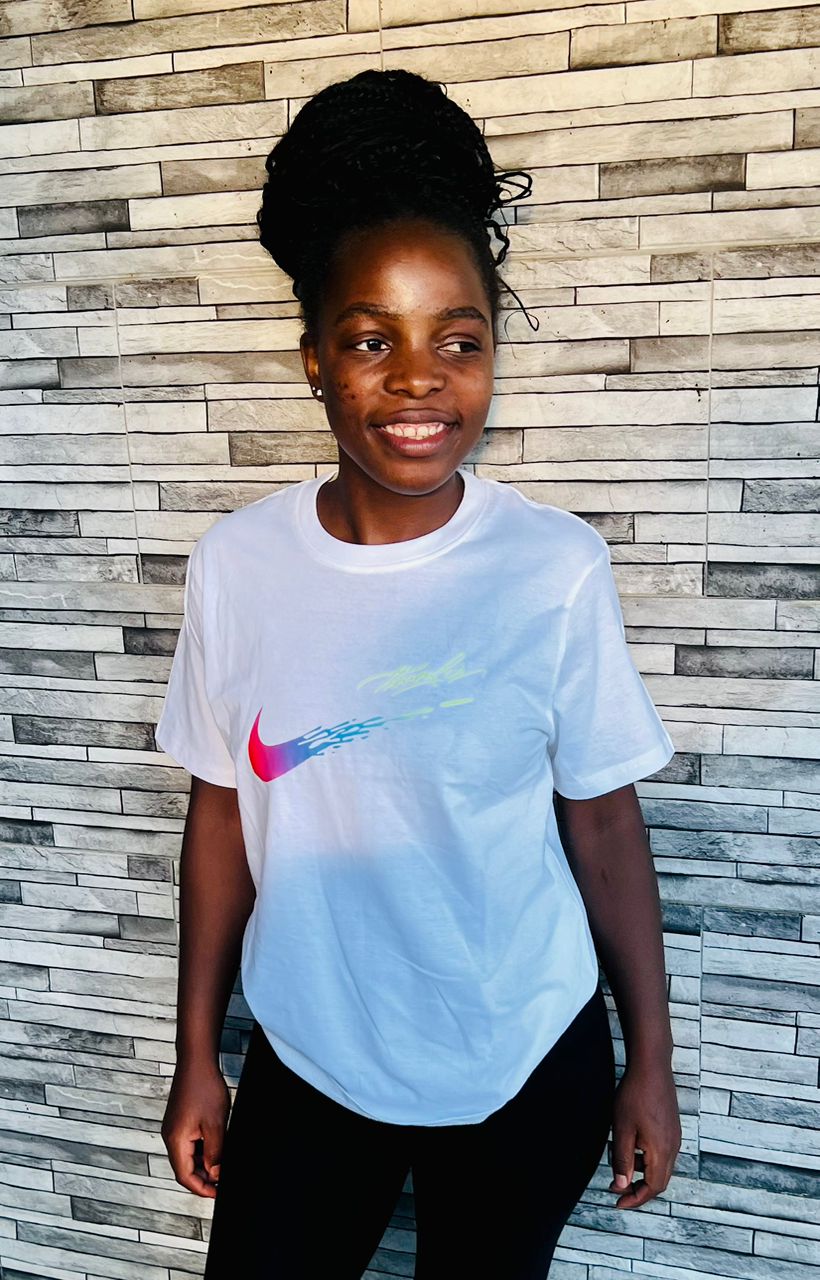 Nike White Thunder T-Shirt (Cotton)