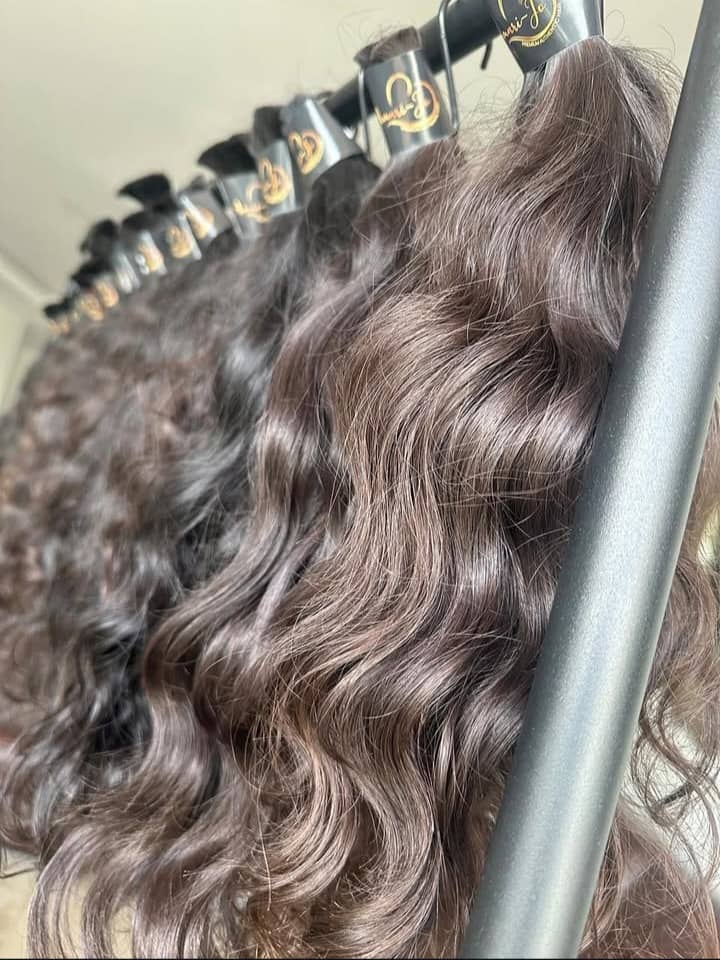 Raw Indian Wavy Bulk Braiding Hair